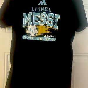 Adidas Lionel Messi Black T-Shirt Youth XL 18-20